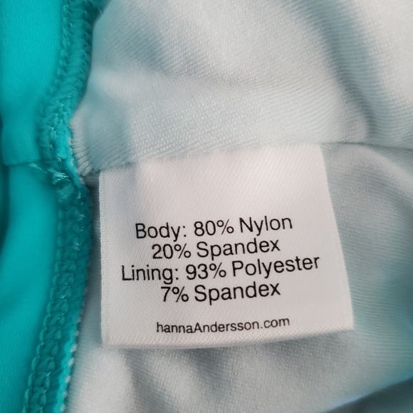 Two pc. Hanna Andersson flouncing top and swim skirt. Girl 130      (US 8). - Picture 5 of 6